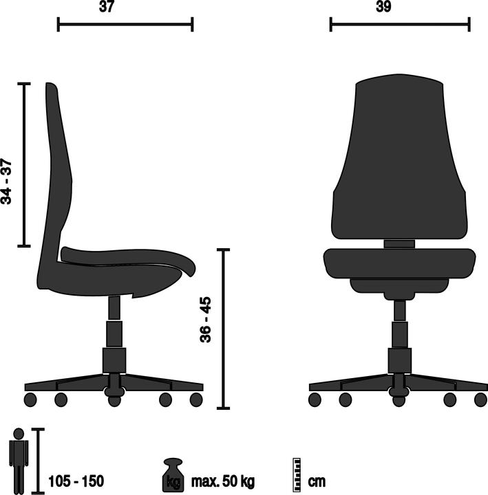 Produktbild Hjh Office Kiddy Classic