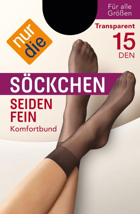Immagine prodotto Nur Die Söckchen Seidenfein (Confezione singola, Taglia unica)