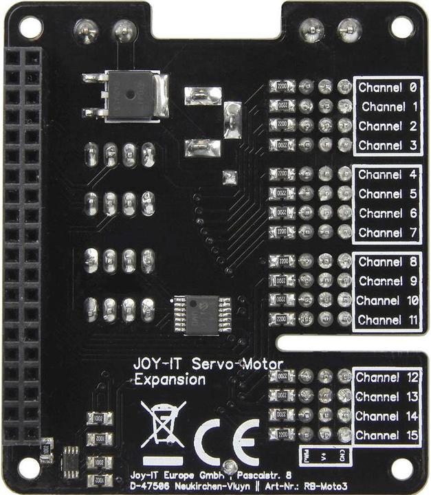Image du produit Joy-it Carte d'extension Raspberry Pi® MotoPI-R ( MotoPI-R)
