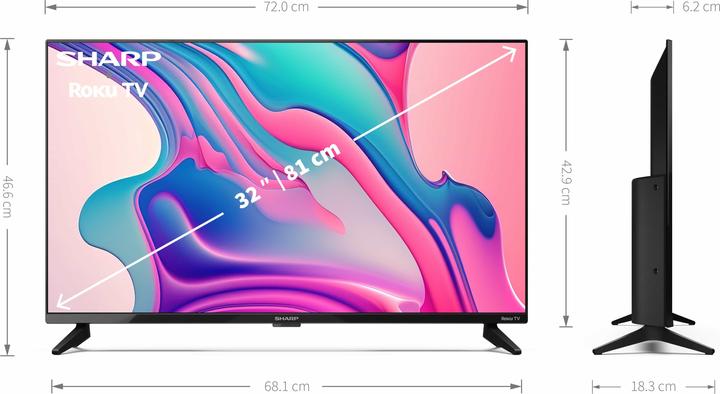 Immagine prodotto Sharp 32FD2E (32", LCD, HD, 2023)