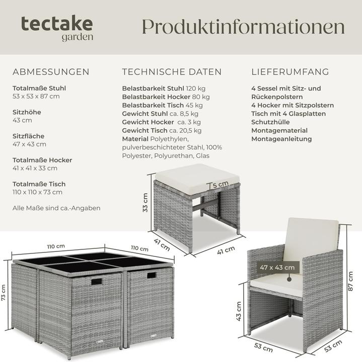 Image du produit tectake Bilbao
