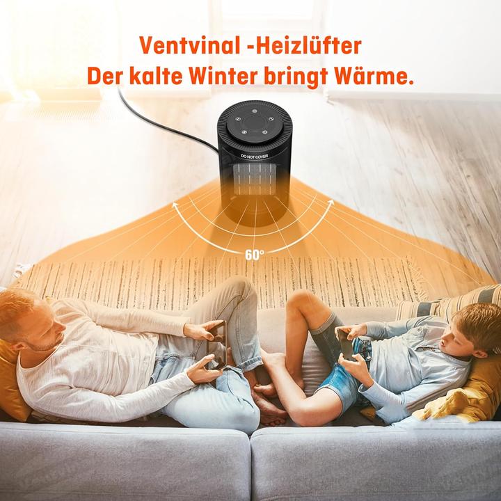 Produktbild Ventvinal Heizlüfter mit Fernbedienung