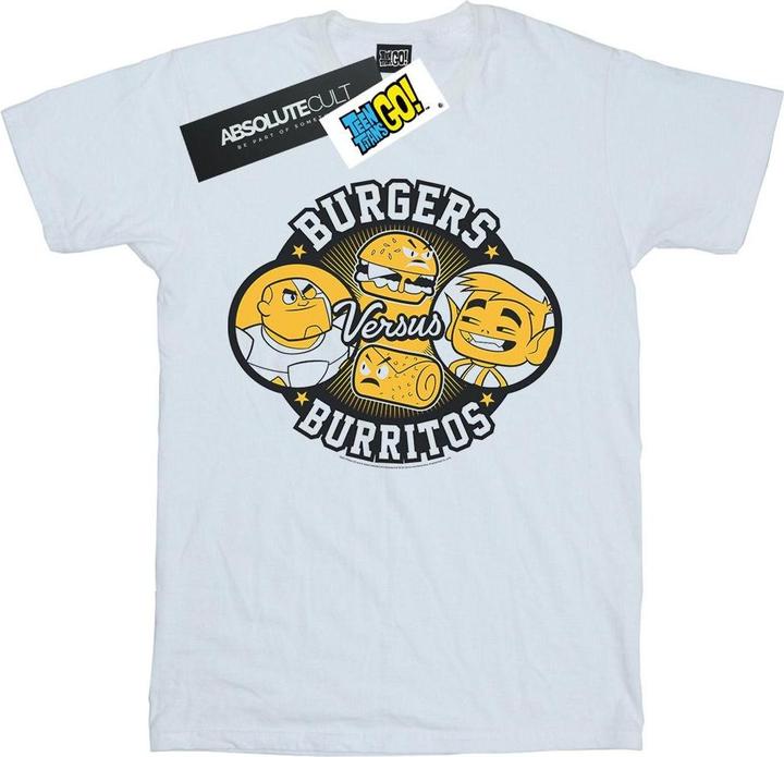 Teen Titans Go Burgers Vs Burritos TShirt