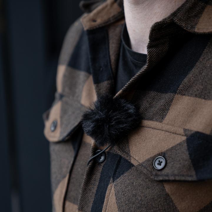 Image du produit Caruba Windjammer / Deadcat voor Lavalier Zwart
