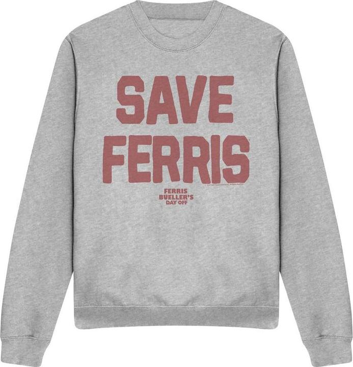 Ferris Bueller´s Day Off Ferris Bueller's Day Off Save Ferris Sweatshirt (M)