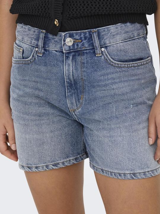 Produktbild Only ONLELLA Mittlere Taille Normal geschnitten Jeans-Shorts Jeans-Shorts (XS)