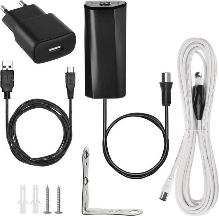 Immagine prodotto Emos Antenna universale EM-DIO3, 0-80 km, DVB-T2, LTE/4G/5G filtro (DVB-T / -T2, LTE)