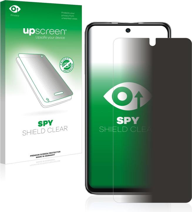 Actual product image upscreen Spy Shield Privacy Protector (1 Piece, Xiaomi Poco M4 Pro 5G)