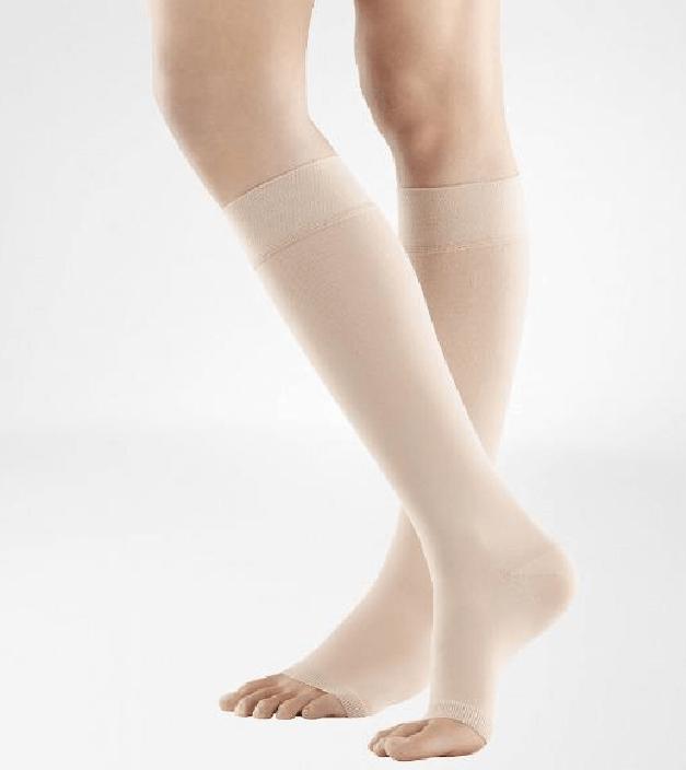 Produktbild Veno Train SOFT AG KKL2 normal/long Haftband Mikronoppe offene Fussspitze creme (M)