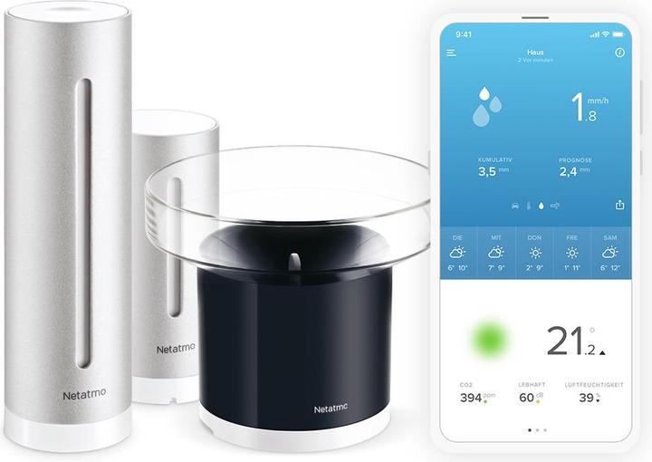 Netatmo NBU-NWS-NRG-UE Station météo numérique Batterie WLAN