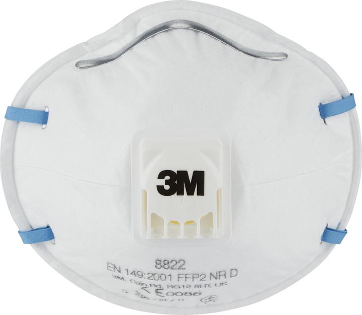 3M Atemschutzmaske 8822 (FFP2, 10 x)