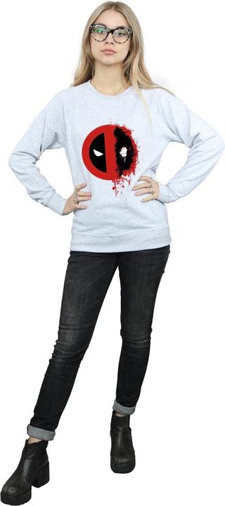 Produktbild Deadpool Split Splat Logo Sweatshirt (XL)