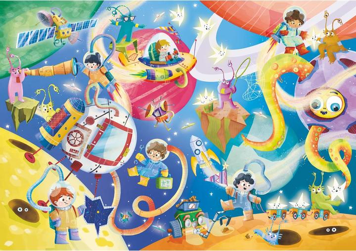 Produktbild Ludattica Giant Puzzle - Weltall (48 Teile) (48 Teile)