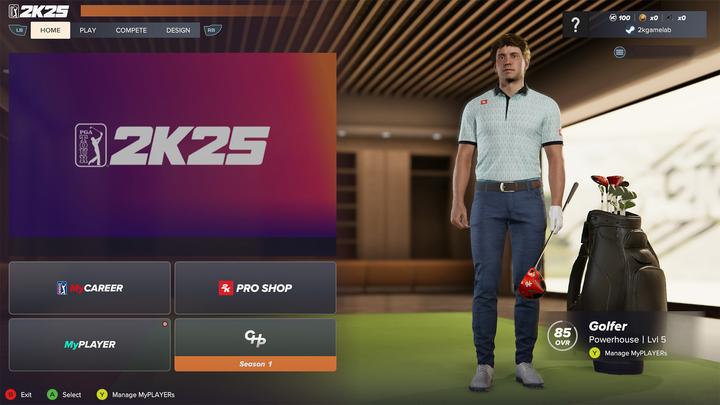 Immagine prodotto 2K Games PGA Tour 2K25 (PS5, DE)