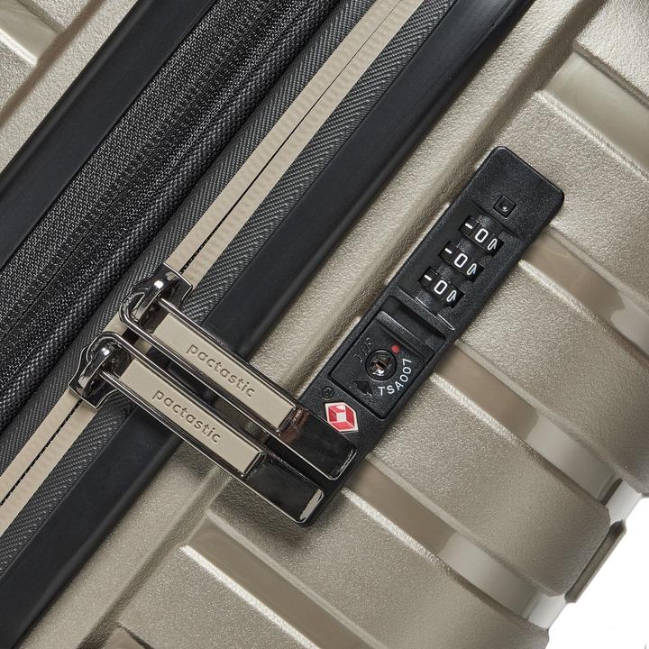 Actual product image Pactastic Collection 04 THE THREE SET + 4 wheels suitcase set, 3-piece with stretch fold (216 l, XL (from 140l))