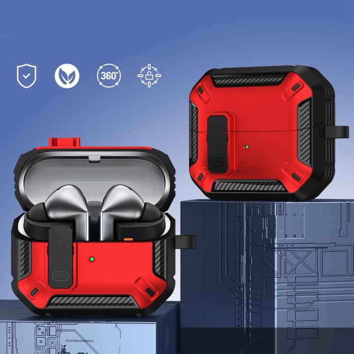 Image du produit Cover-Discount Galaxy Buds3 / Buds3 Pro - Armor Schutzhülle mit Karabiner (Manchon pour casque d'écoute)