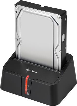 Immagine prodotto Sharkoon QuickPort XT, nero, inclusa la funzione OTB