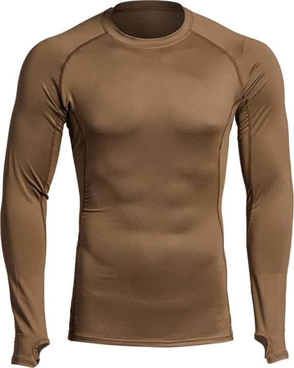 A10 Equipment Langarm Shirt THERMO PERFORMER -10°C/-20°C, tan