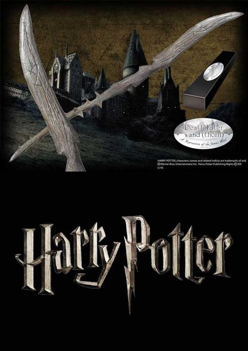 Produktbild Noble Collection Harry Potter Zauberstab Todesser Version 6 (Charakter-Editio