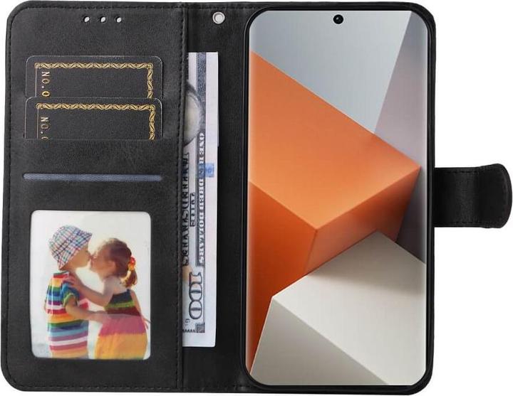 Produktbild Cover-Discount Xiaomi Redmi Note 13 Pro+ - Premium Handyhülle Etui schwarz (Xiaomi Redmi Note 13 Pro)
