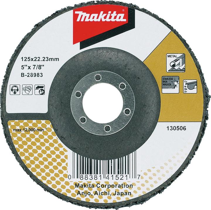 Produktbild Makita Strip Disc 125mm. Fiberglass Back