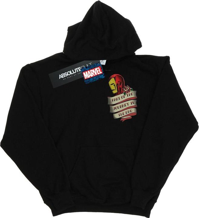 Produktbild Iron Man Tattoo Journey Breast Print Kapuzenpullover (4XL)
