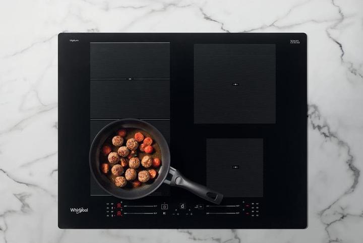 Actual product image Whirlpool WF S0160 NE Black Built-in Zone induction hob 4 zone(s)