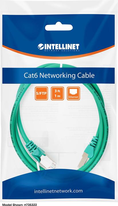 Productafbeelding Intellinet Netwerkkabel (S/FTP, CAT6, 1 m)