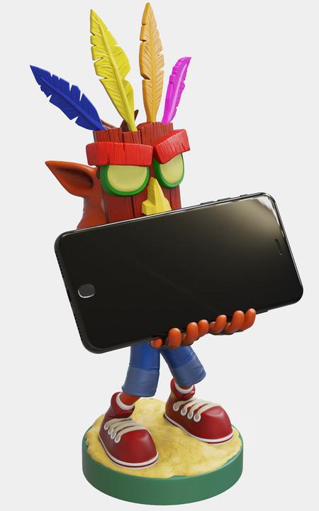 Image du produit Exquisite Gaming Crash Bandicoot: Crash Aku Cable Guy (Xbox 360, Mac, PS4, Switch, PS5, Xbox One S, PC, Xbox Series X)