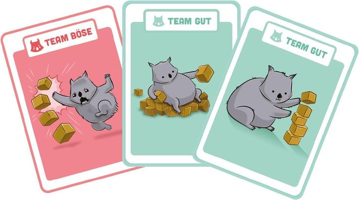 Produktbild Asmodée Hand-to-Hand Wombat, Kartenspiel, für 3-6 Spieler, ab 7 Jahren (DE-Ausgabe) (Deutsch)
