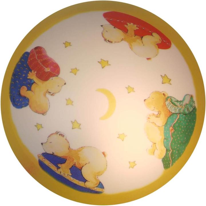 Niermann Stand By Niermann Orso Plafoniera 2 pieghe E27 Multicolore, Colorato