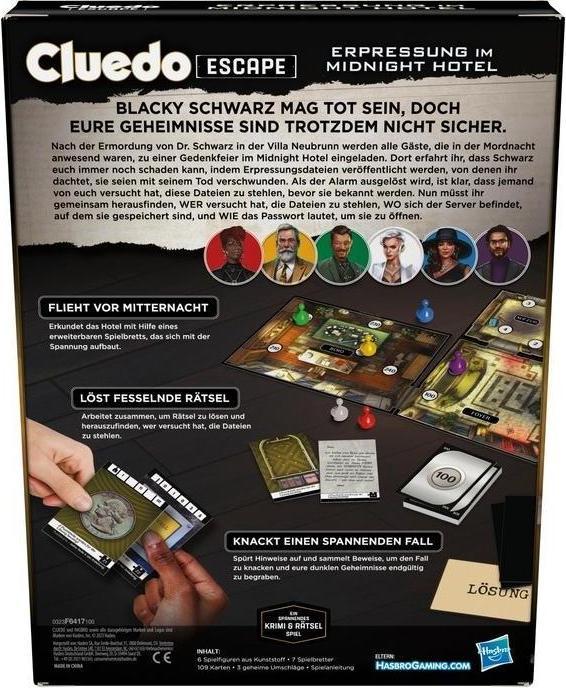 Actual product image Hasbro Gaming IP Security Lock - Release date 01 May 2023 (German)