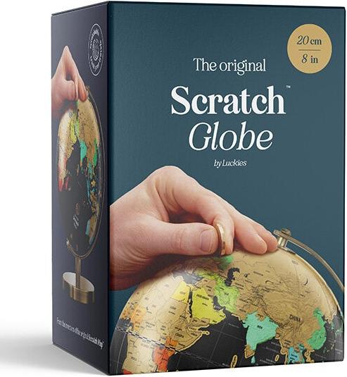 Actual product image Luckies Scratch Globe Small (20 cm)