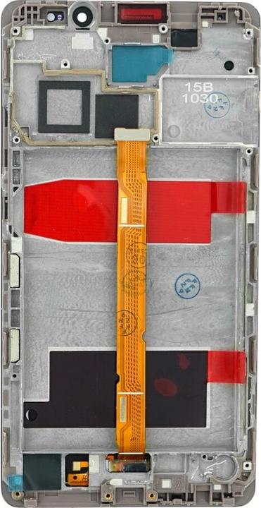 Actual product image OEM Display unit + frame for Huawei Mate 8 mocha brown, without logo (Display, Mate 8)