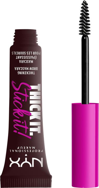 Actual product image NYX Professional Make-Up Thick it. Stick it! Brow Mascara Espresso (Espresso)