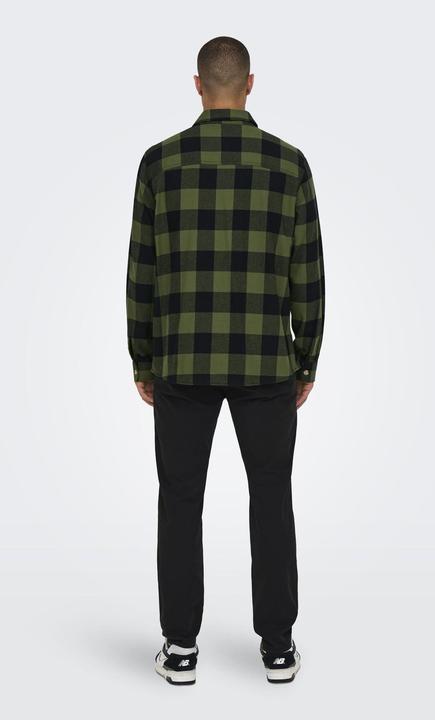 Produktbild Only & Sons Normal geschnitten Hemdkragen Hemd Hemd (M)