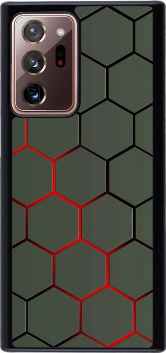 Produktbild PhoneLook Hülle Geometric Line red (Samsung Galaxy Note 20 Ultra)