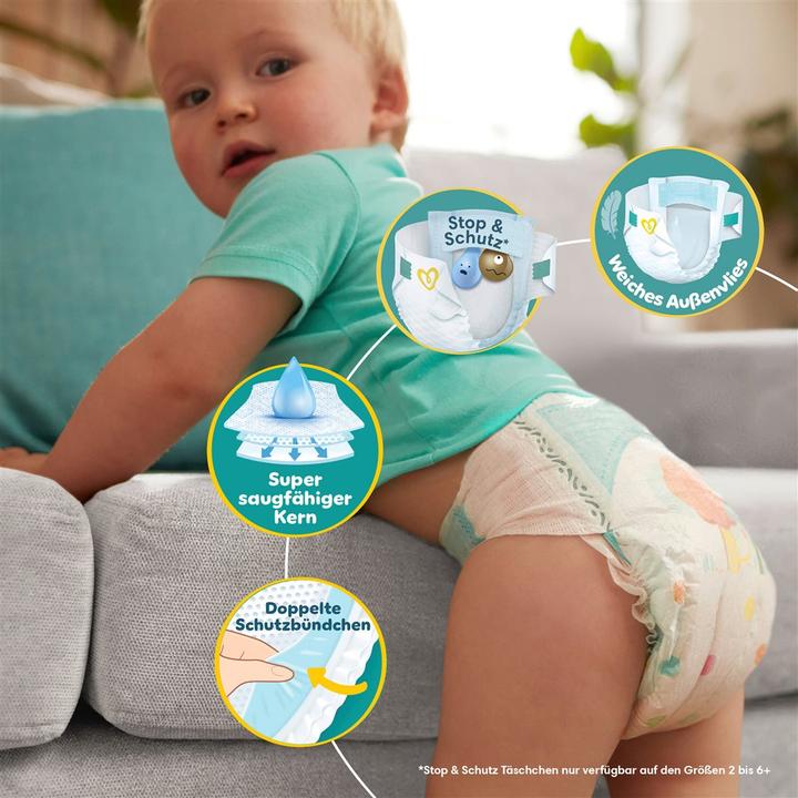 Produktbild Pampers Baby-Dry Gr4+ 10-15kg Maxi Plus Vorteilspack (Gr. 4+, 40 Stück)