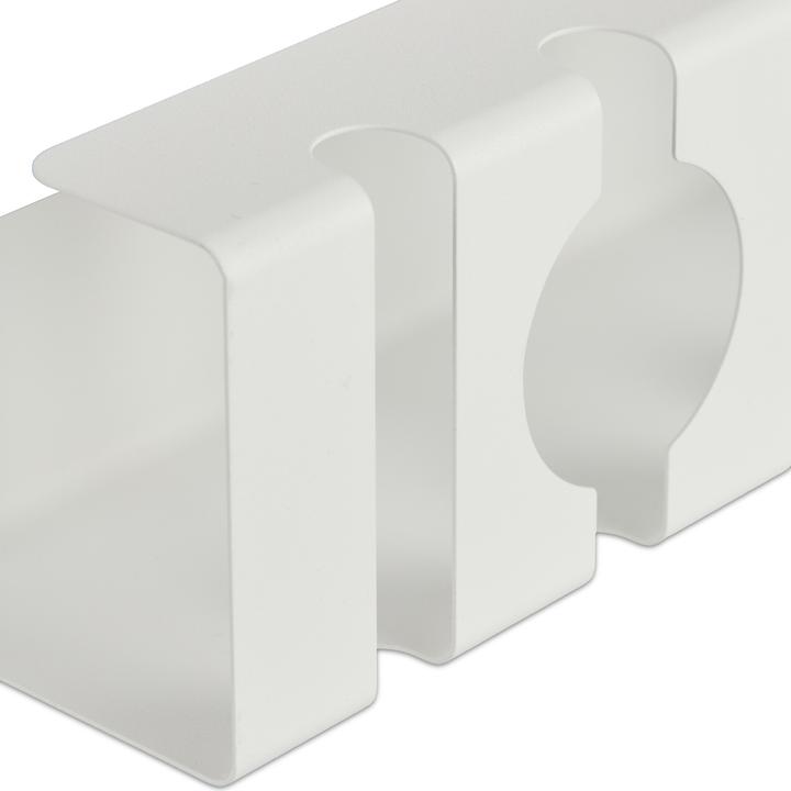 Actual product image Relaxdays Kabelkanal für Schreibtisch 2er Set (Duct, 10 cm)