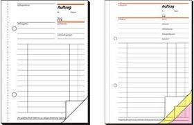 Actual product image Sigel Form book "Order", A4, 2 x 40 sheets, SD