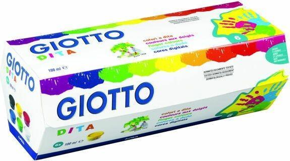 Produktbild Giotto Fingermalfarben (Mehrfarbig, 100 ml)