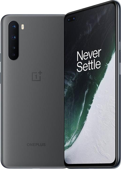 OnePlus Nord (12GB) (256 GB, Ceneri grigie, 6.44", Doppia SIM, 48 Mpx, 5G)