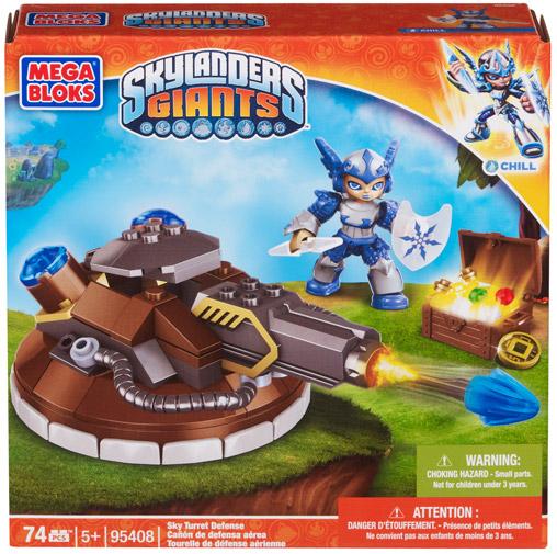 Actual product image Mega Bloks Skylanders Giants: Air Defence Artillery with Chill