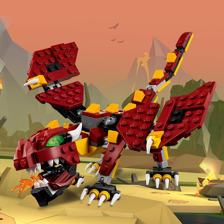 Image du produit LEGO Des créatures fabuleuses (31073, LEGO Creator 3-in-1)