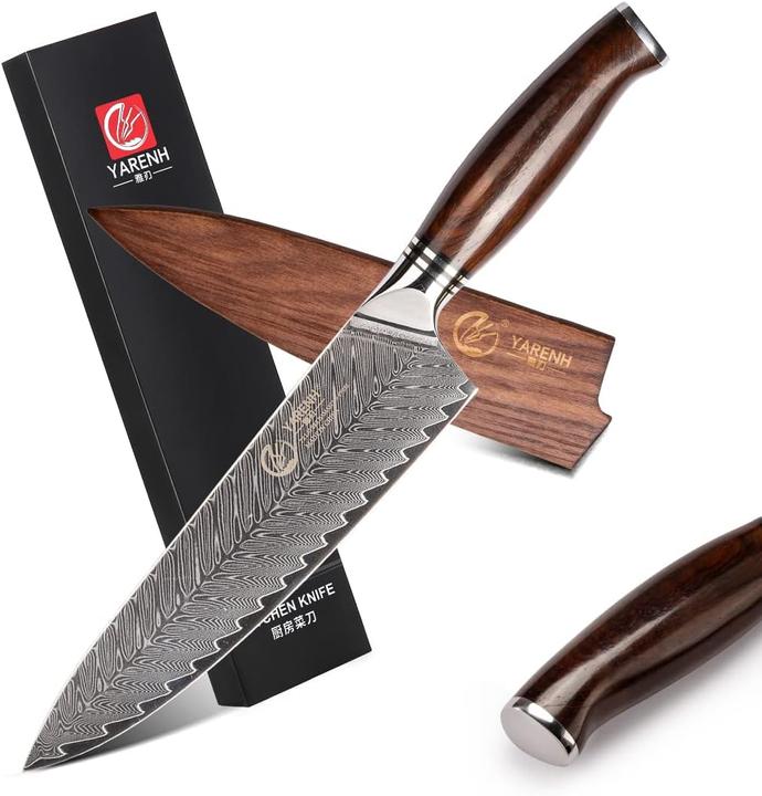 Actual product image Yarenh Chef's knife with wooden sheath (20.50 cm)