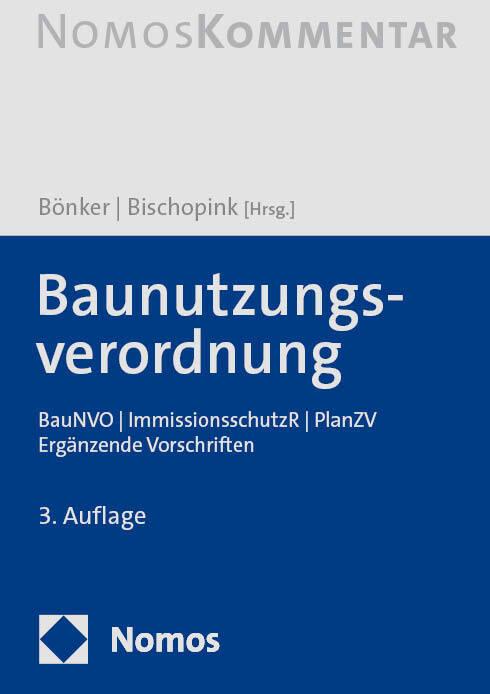 Produktbild Baunutzungsverordnung (Deutsch, Christian Bönker, Olaf Bischopink, 2024)