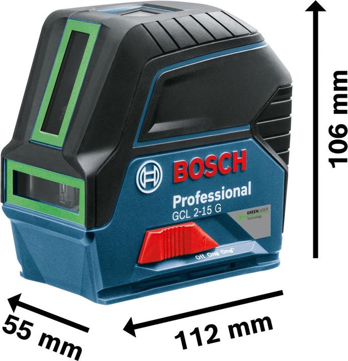 Actual product image Bosch Professional Gcl 2-15 G