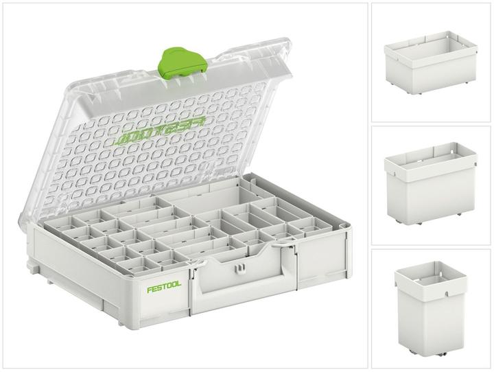 Actual product image Festool Systainer Organiser SYS3 ORG M 89 22xESB