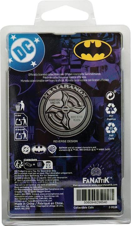 Produktbild Fanattik DC Comics Sammelmünze Batman Caped Crusader Limited Edition