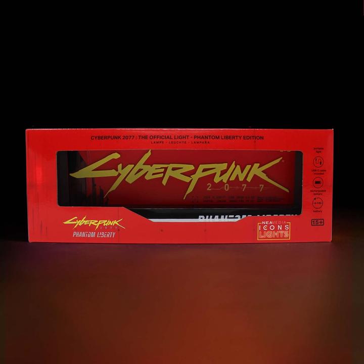 Image du produit Neamedia Cyberpunk Edgerunner lampe LED Phantom Edition 22 cm